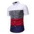 Summer Men's Casual Short Sleeved Floral Shirt